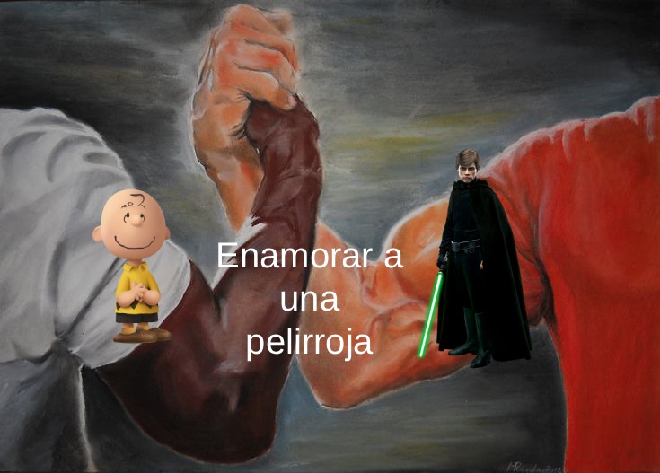 Lástima que solo pasó en Legends, y en el cánon murió virgen y exiliado - meme