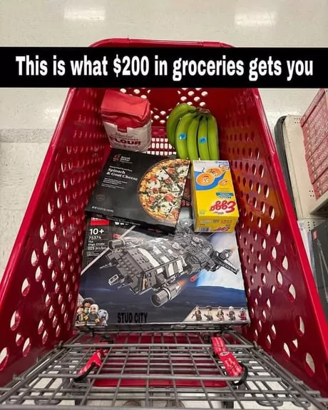 BRO - Lego is not groceries