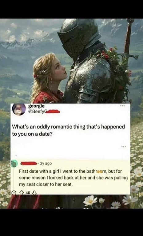 That subtle date move that hits way too hard - meme